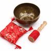 Singing Bowl Set Brass Golden Tara