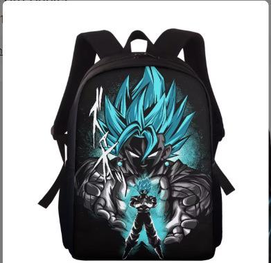 Anime Peripheral Dragon Ball Backpack Dragonball Student School Bag Wukong Polyester Backpack Backpack