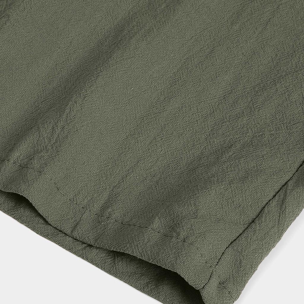 Fashion Color Cotton Linen Fashion Loose High Waist Casual Pants For Women