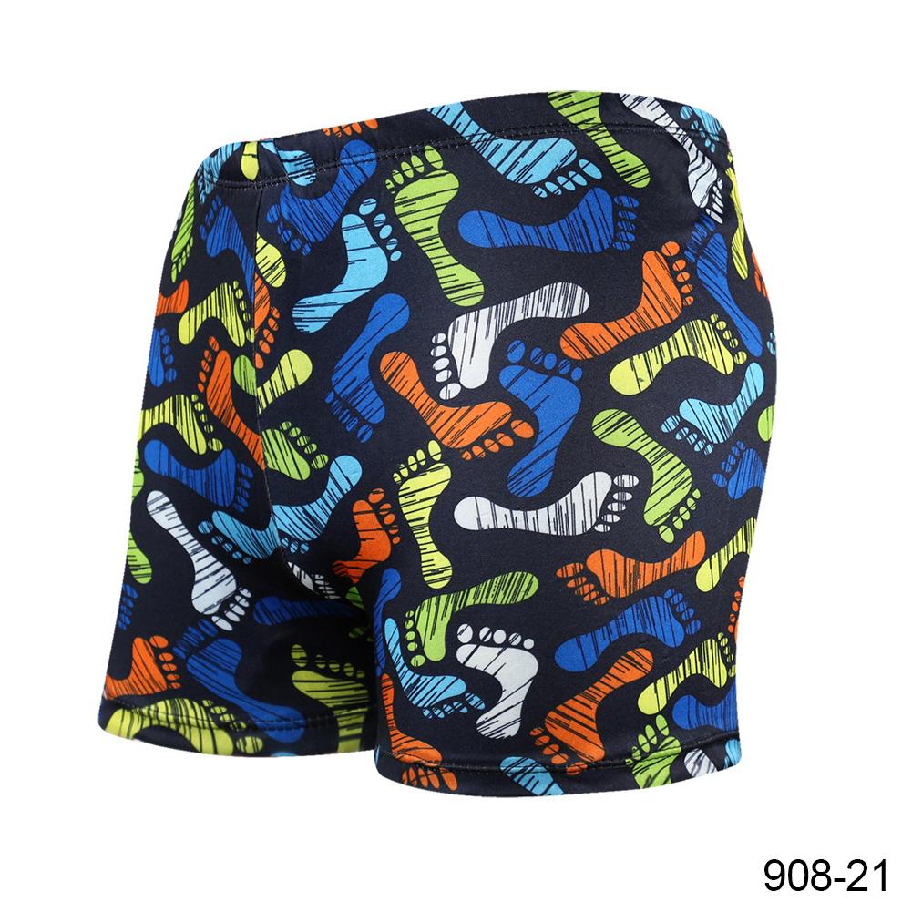 Men's Colorful Print Quick Dry Swimwear Men Trunks Swim Shorts Slim Fit Swimming Trunks for Beach Surf Beachwear