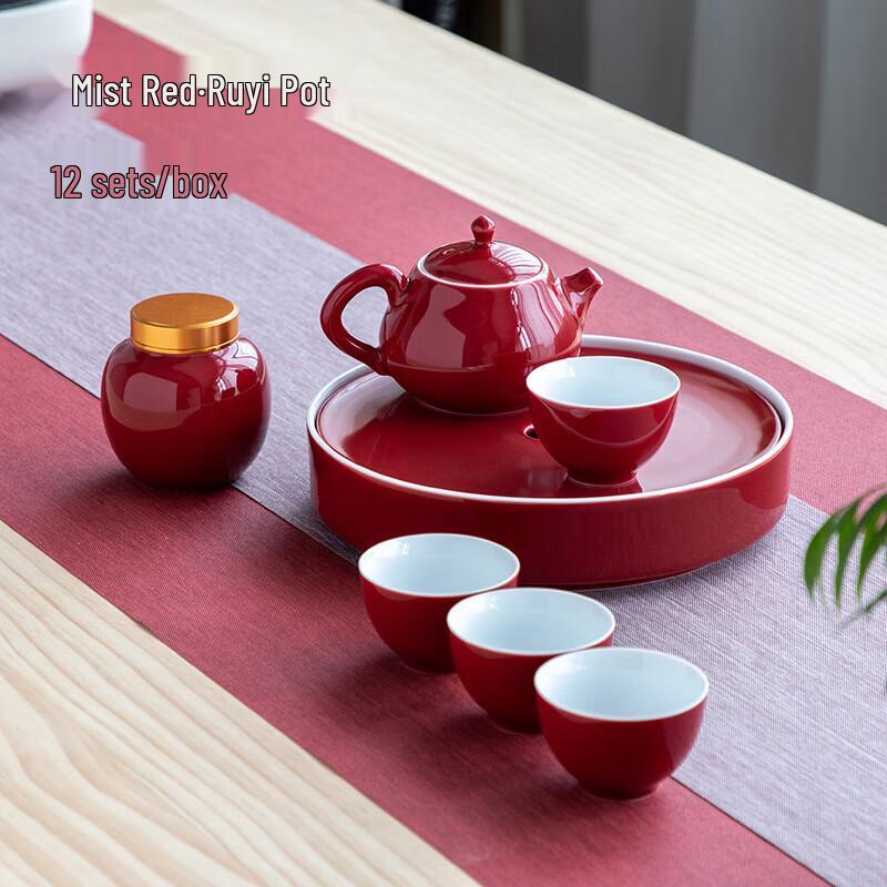Portable Ceramic Travel Tea Set