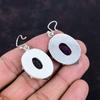 Star Amethyst Earring Handmade Real Gemstone Earrings 925 Sterling Silver Earring Antique Jewelry Very Pretty Drop Earrings Gifts for Friend
