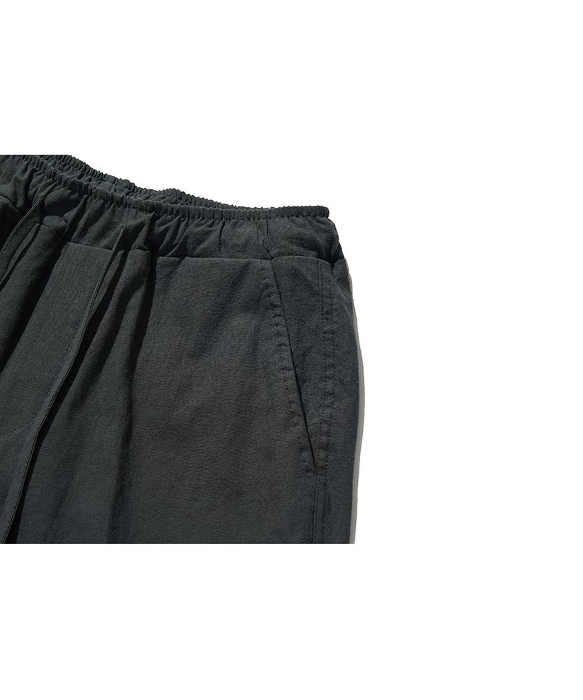 MOAA Soso Linen Half Pants (Charcoal)