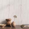 VEELIKE Wood Grain Wallpaper Sticker, 40cm x 3m, Durable DIY Wood Grain Sheet, Milk White, Peelable, Scandinavian Style, Rental Friendly, Cuttable, Oi