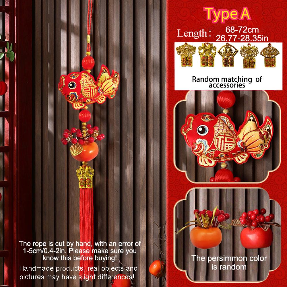 Chinese New Year Decoration Pendant, Living room, Shopping Mall New Year Decoration, Chinese New Year Red Hanging Decoration
