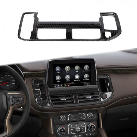 Central Control Air Vent Outlet Cover Trim Fit For Suburban 20+/Tahoe 21+ Carbon