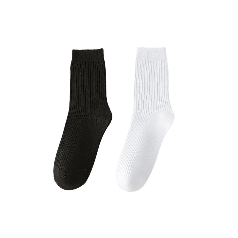 Men's Spring and Summer Thin Simple Pure Color Sweat Absorbing Breathable Socks