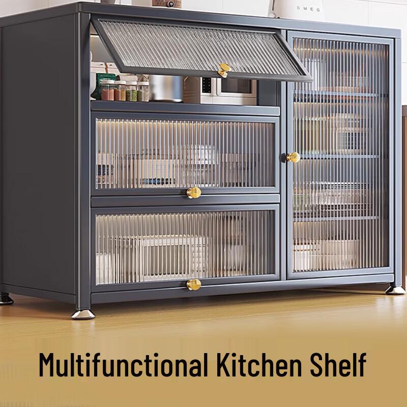 Beifu Modern Carbon Steel Sideboard Cabinet