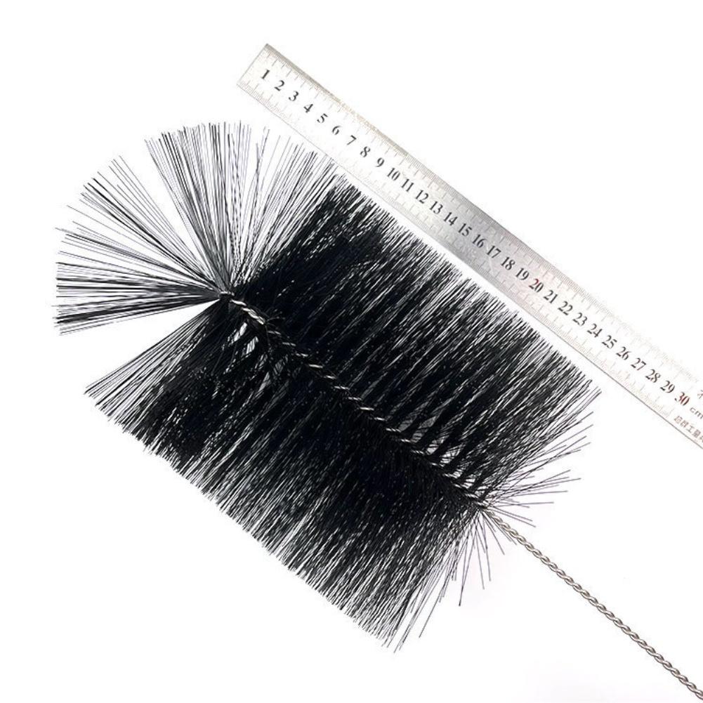 Komínový kartáč Drátěný kartáč Sada na čištění krbů a komínů Pro potrubí, komíny, sporáky, kotle, sušičky a pračky