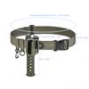 Portable Belt Rod Holder Fishing Gear Tackles Accessories Adjustable Waist Fishing Rod Holder Fishing Rod Pole Inserter