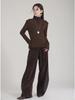 Maillard Women's Wide-Leg Velvet-Lined Sports Sweatpants for Autumn/Winter