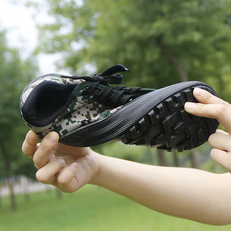 2024 Wear-resistant  Training Camouflage Shoes Low Help Outdoor Shoes Rubber Mens Casual