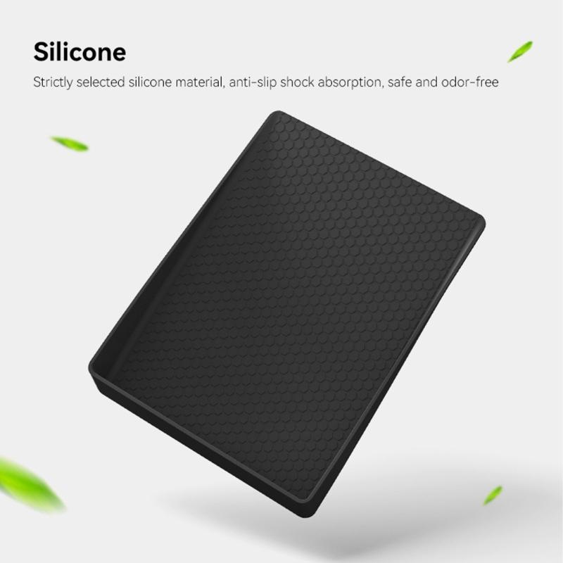 Instalare Rapidă Tavă de Depozitare din Silicon Organizatoare Consola Centrală Design Anti-Alunecare Organizatoare Interioare Auto pentru Vehicul Jimny