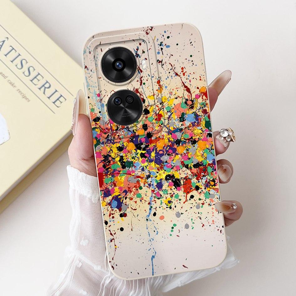 Für Huawei Nova 11 SE Hülle Süßer Hase Kaktus Cartoon Weiches Flüssigsilikon Stoßfeste Abdeckung Für Huawei Nova 12 SE BNE-LX1 Capa