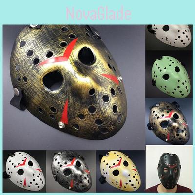 Gruselige Halloween Jason Maske Horrorfilm Hockey Kostüm Mode Halloween