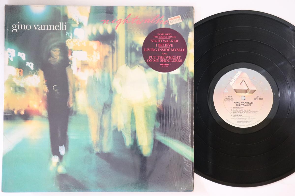 

LP Record GINO VANNELLI - Nightwalker AL9539 ARISTA 1981 US Rock Used