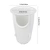 R0445900 Corrosion Resistant Pool Pumps Filter Basket With Reinforced ABS Construction Suitable For Long Lasting Use