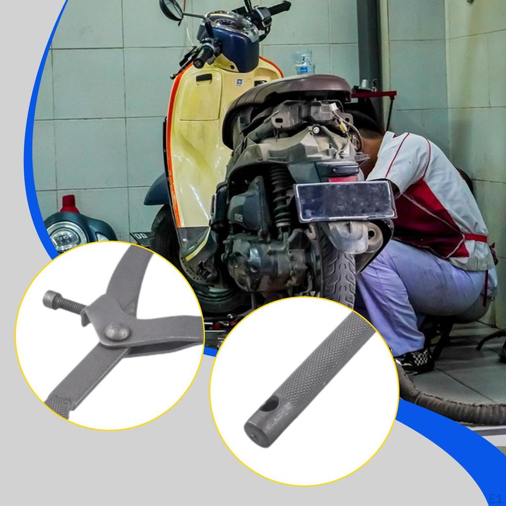 Adjustable Locking Spanner Wrench Clutch Alloy Motorcycle/Bike Flywheel for E Bike