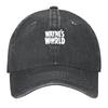Novo Logo de Wayne's World Boné de Beisebol Clássico Chapéu Personalizado de Aniversário Chapéu Unissex Chapéu Suave Unissex Chapéus de Sol Para Mulheres Unissex