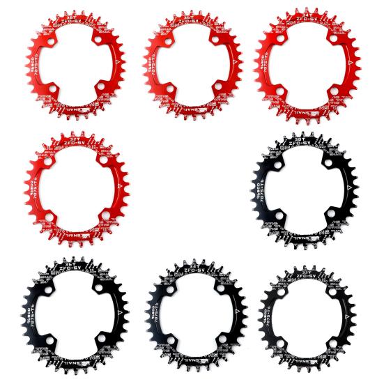 32T/34T/36T/38T 104BCD MTB Kolo Oválný Narrow Wide Převodník