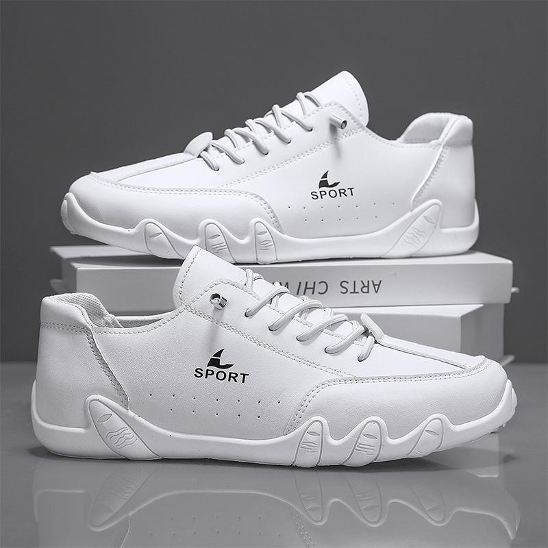 

Spring shoes men s casual shoes soft sole soft surface octopus black running shoes fashion sneakers new men s shoes 44 білий