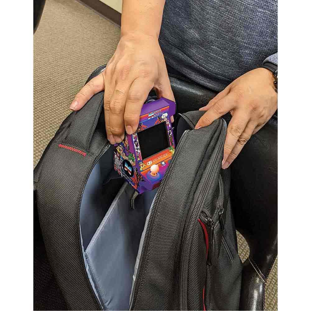 My Arcade Data East Hits Pico Player Portable Retro Arcade with 108 Games and 2 Inch Color Screen, Purple