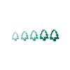 Set of 5 Christmas Tree Cookie Cutters