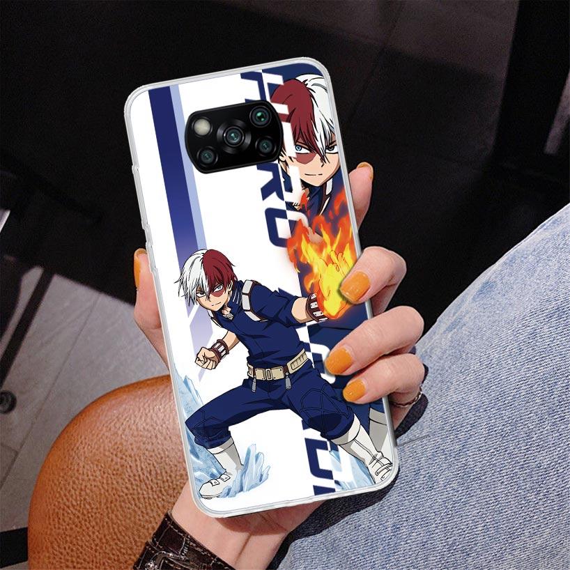 

My Hero Art Phone Case For Xiaomi Poco X7 X6 X5 Pro F7 Ultra Redmi 15C 15 13C 13 12C 12 10 10A 10C 9 9A 9C 9T Cover Poco X7 X6 X Xiaomi Poco F7 Pro