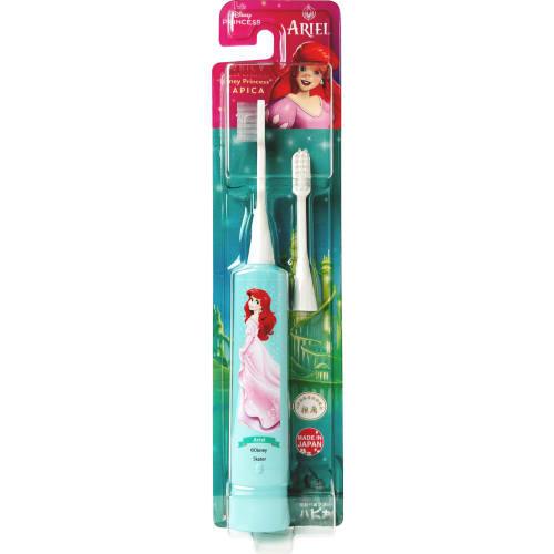 

Minimum Hapica Disney Princess Ariel Soft Ultra-Thin Compact Head/Flat/Triple-Row Bristles/Includes 1 Replacement Brush