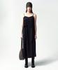 INSILENCE WOMEN Parachute Shirred Dress Black