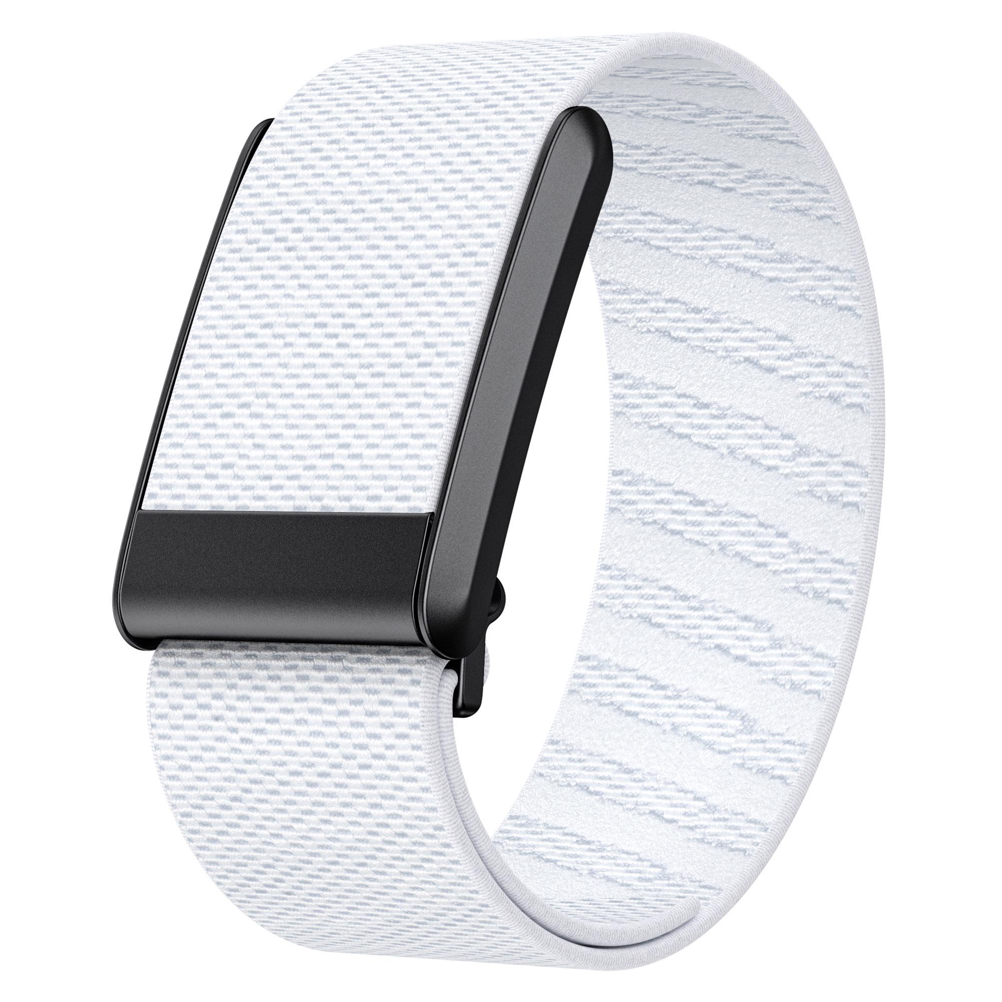 

KALEBOL For WHOOP 4.0 Watch Strap Twill Elastic Nylon Woven Wrist Band White