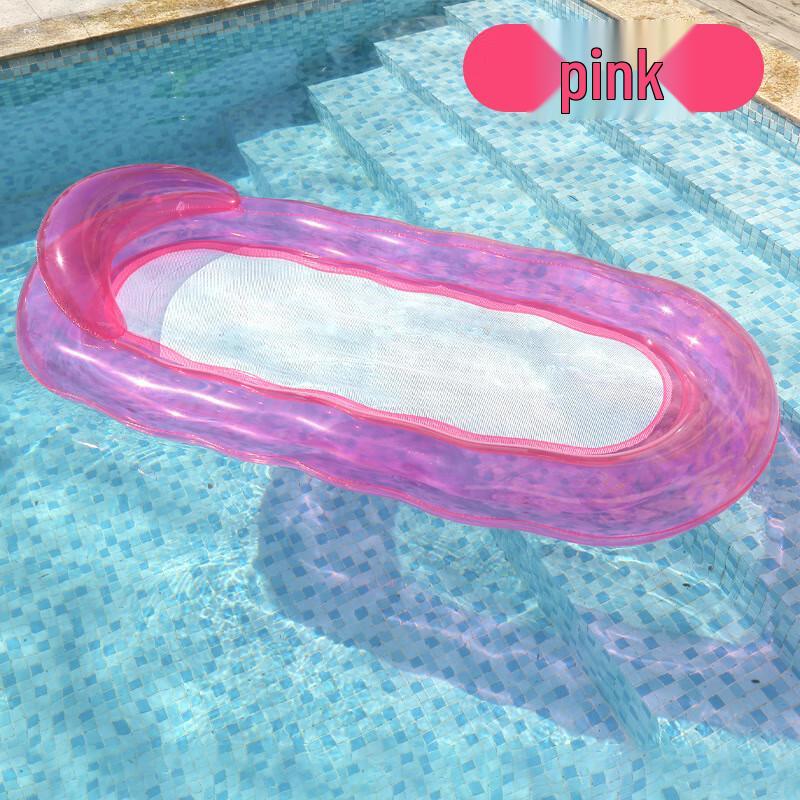 Надувное сетчатое плавающее кресло-шезлонг 160*90cm