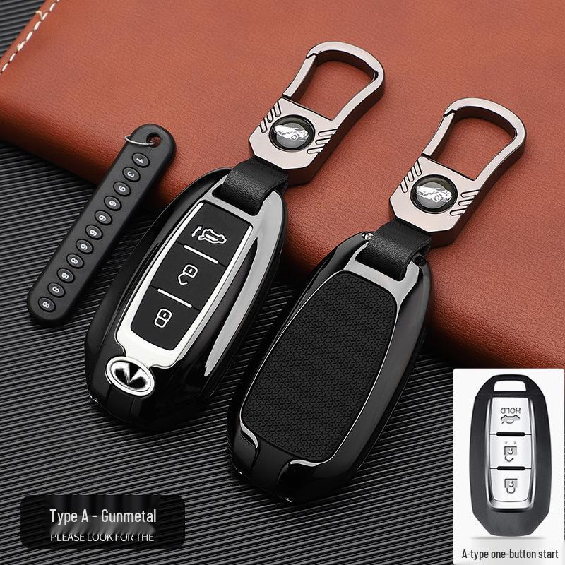 Infiniti Key Cover: Stylish, Personalized Car Key Bag with Buckle Design