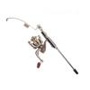 Ice Fishing Rod, Automatic Travel Device with High Visibilities Light Weight Ice Fishing Stick, Metal Ice Fishing Rod