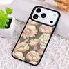Peony Delicate Flower Shockproof Phone Case for iPhone 17 Air 16e 15 11 12 14 13 Pro Max Cover Coque