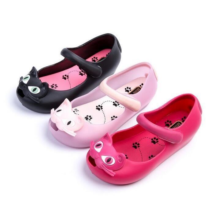 Lovely Kids Girls Cartoon Mickey Minnie Sandals Casual Summer Beach Jelly Shoes Kids' Clothing