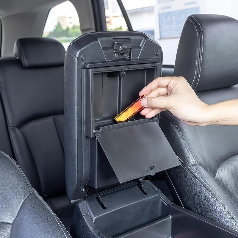 JKCOVER Compatible With Toyota 4Runner 2010-  2024 Center Console Hidden Organizer Box Accessories Armrest Secret Compartment Hidden Storage Box