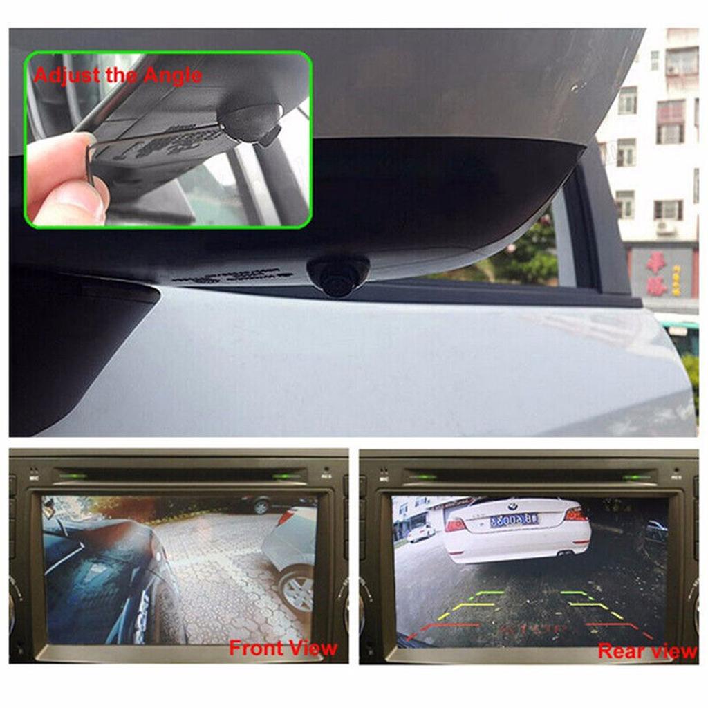 360 View Auto Car Control Box 4 Way Cameras Switch System Reversing Image Camera