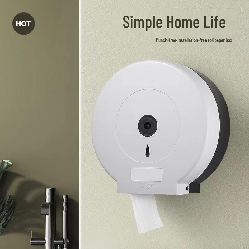 Waterproof Large Roll Toilet Paper Holder for Hotel or Guesthouse Bathrooms