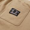 BRIAN BERRY Fleece-Lined Sweat Pants_Camel