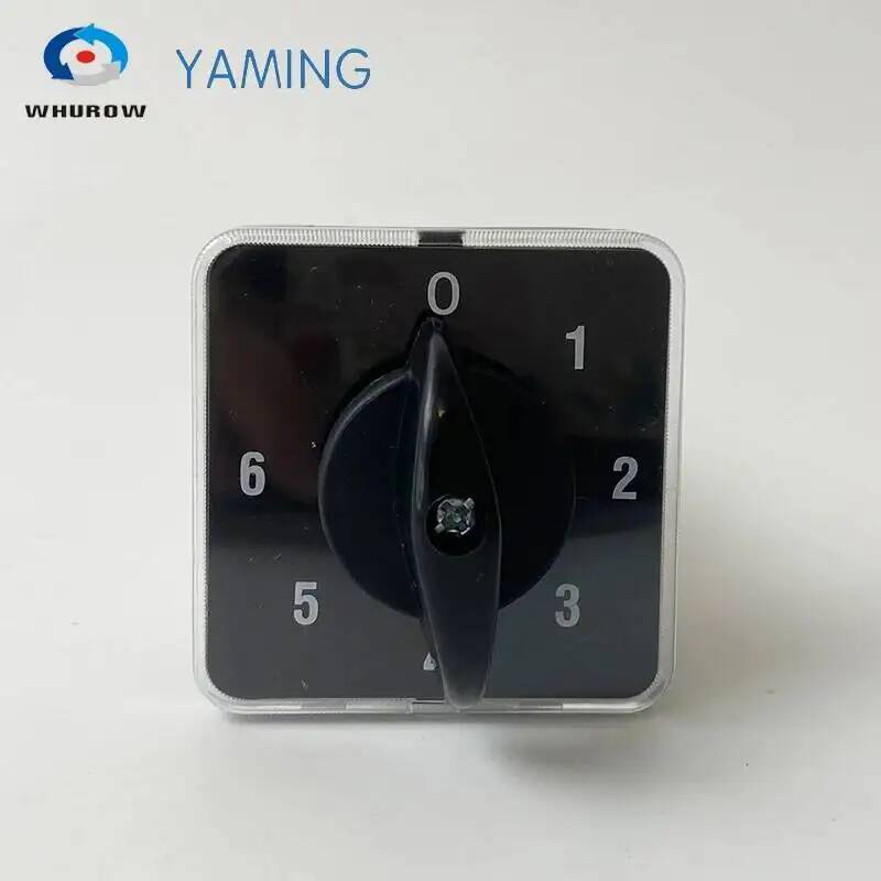 Yaming Electric 0-6 Positions Power Control 4 Knots 20A Rotary Cam Switch Universal Changeover Interruptor HZ5B-20/4