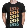 Personalised 1978 48th Birthday Gift Retro Vintage Mens T-Shirts Tee Top #D6