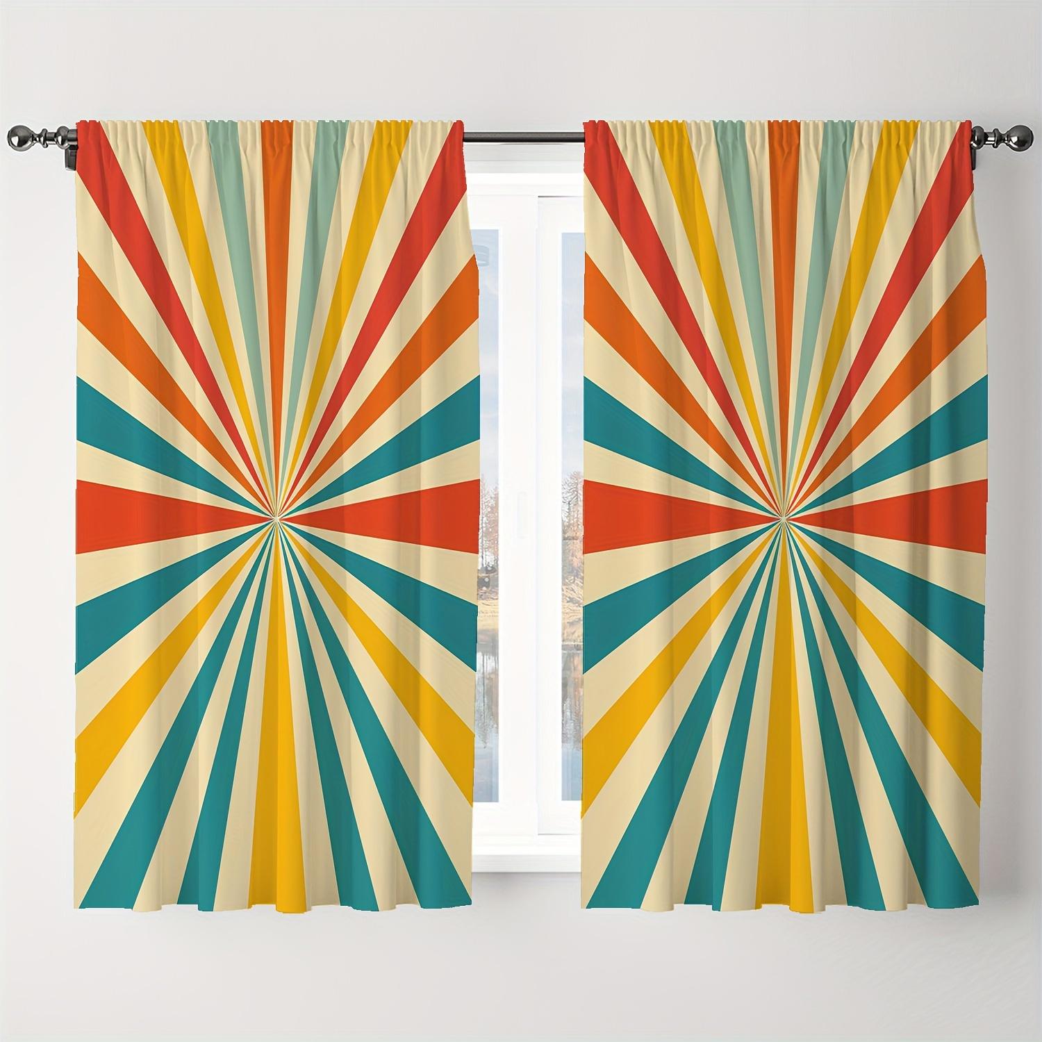 

2-Piece Vintage Floral Butterfly Print Curtains Rod Pocket Design For Living Room Bedroom Home Decor Machine Washable Drapes 100W130H(CM)40x51in&Grommet Top