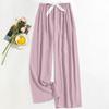 Women's Casual Fashion Sleep Pants Loungewear Pants Wearable As Outerwear High-Waisted Pants