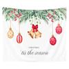Wall Tapestry Christmas Hanging Cloth Background Xmas Home Decoration Tapestry