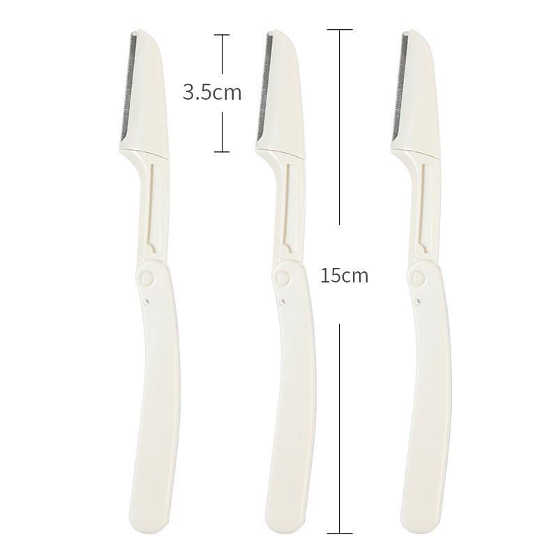 Foldable Eyebrow Razor - Safe Precision Tool for Men & Women Beginners