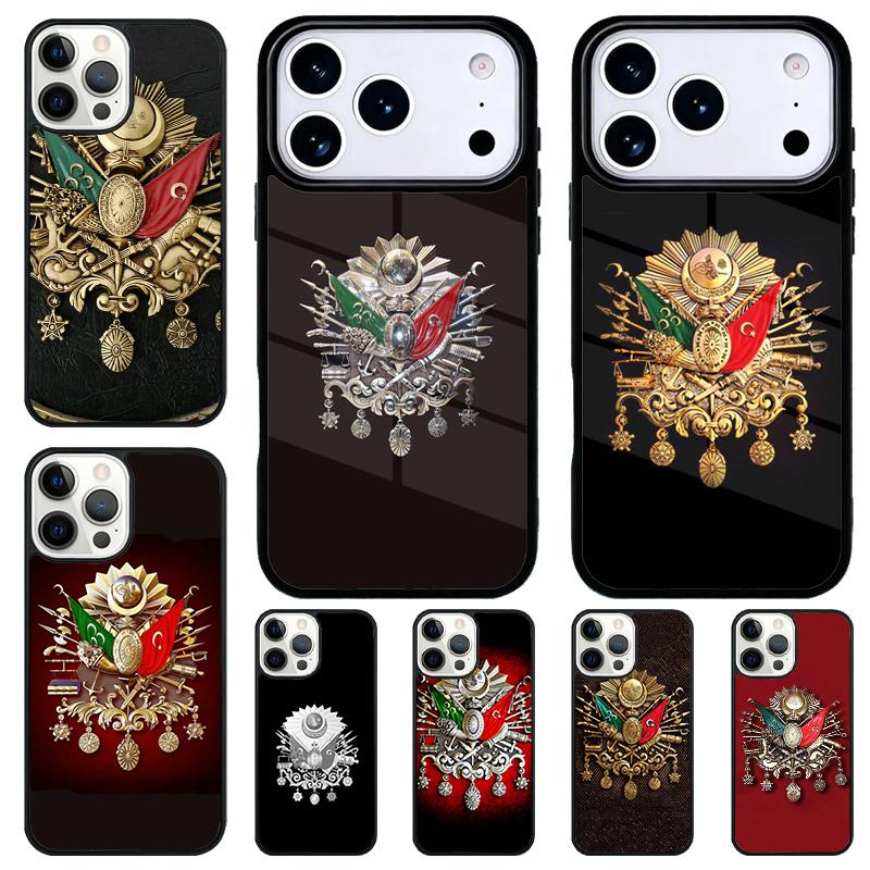 Ottoman Empire Coat Of Arms soft Shockproof Phone Case for iPhone 17 Air 16e 15 11 12 14 13 Pro Max Cover Coque