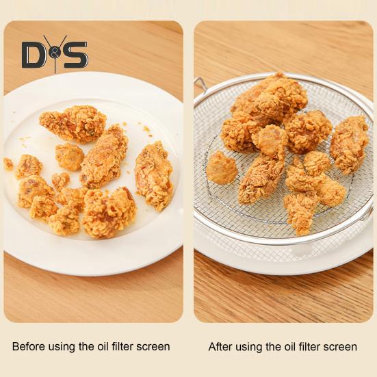 Stainless Steel Food Grade Strainer Rapid Cooling Extended Handle Design Filter Household Supplies