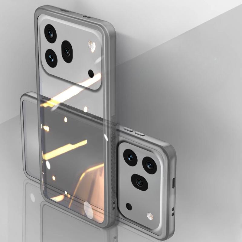 For Honor 600 Pro Case Camera Protection Semi Transparent Soft Silicone Shockproof with Lens Protector Films for Honor 600 Pro Back Cover