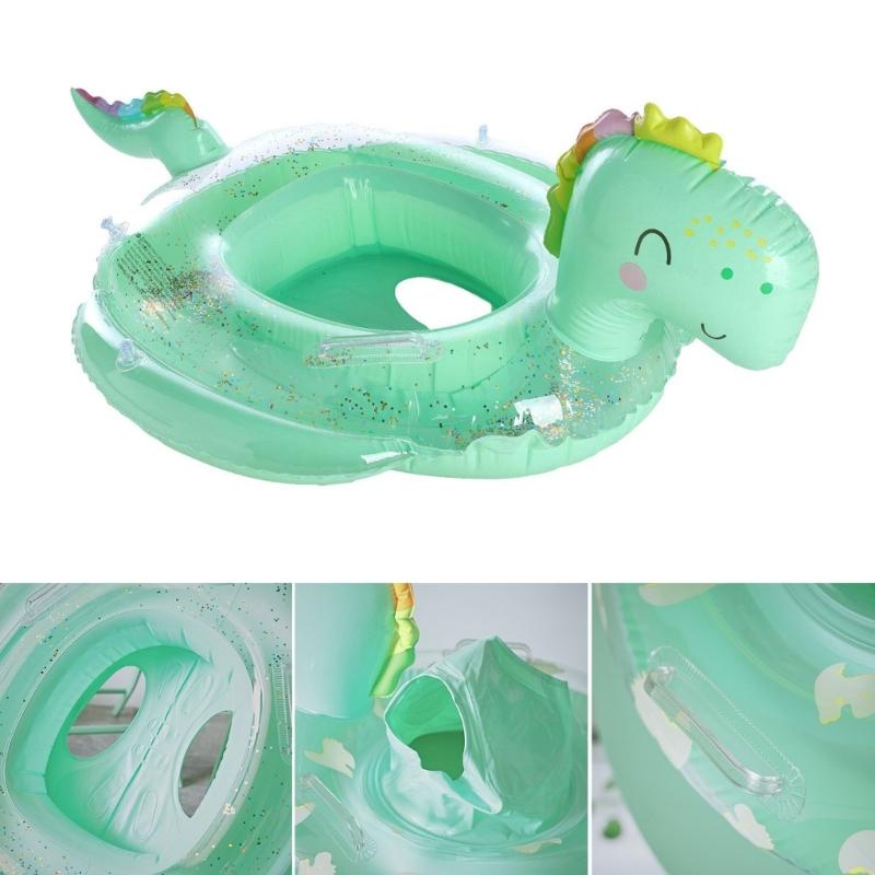 Dinosaur Pool Rings Baby Swimming Floats Inflatable Tubes Beach Outdoor Party